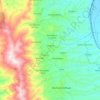 Mappa topografica Lattarico, altitudine, rilievo