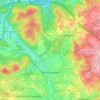 Mappa topografica Wolfersweiler, altitudine, rilievo