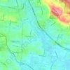 Mappa topografica Slacks Creek, altitudine, rilievo