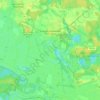 Mappa topografica Straupitz (Spreewald), altitudine, rilievo