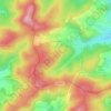 Mappa topografica Stolzhausen, altitudine, rilievo