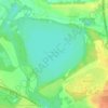 Mappa topografica Speicherbecken Witznitz, altitudine, rilievo