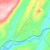 Mappa topografica Figueiró da Granja, altitudine, rilievo