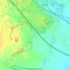 Mappa topografica Courtown Little, altitudine, rilievo