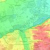 Mappa topografica Günzburg, altitudine, rilievo