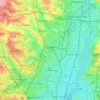 Mappa topografica London Borough of Enfield, altitudine, rilievo