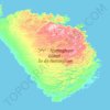 Mappa topografica Nottingham Island, altitudine, rilievo