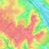 Mappa topografica Соломенский лесопарк, altitudine, rilievo