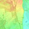 Mappa topografica Lübesse, altitudine, rilievo