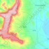 Mappa topografica Siddi, altitudine, rilievo