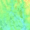 Mappa topografica Rathlosen, altitudine, rilievo
