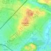 Mappa topografica Garges-lès-Gonesse, altitudine, rilievo