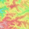 Mappa topografica Brigach, altitudine, rilievo