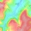 Mappa topografica Angecourt, altitudine, rilievo