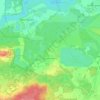 Mappa topografica Fürstlich Drehna, altitudine, rilievo