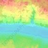 Mappa topografica Мятусово, altitudine, rilievo