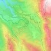 Mappa topografica Campo di Giove, altitudine, rilievo