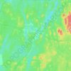 Mappa topografica Senneterre (paroisse), altitudine, rilievo