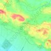 Mappa topografica Solferino, altitudine, rilievo