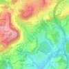 Mappa topografica Steinbach, altitudine, rilievo