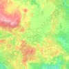 Mappa topografica Воскресенское сельское поселение, altitudine, rilievo