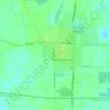 Mappa topografica Sour Lake, altitudine, rilievo