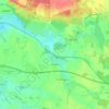 Mappa topografica Plüschow, altitudine, rilievo