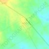 Mappa topografica Bynum, altitudine, rilievo
