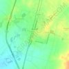 Mappa topografica Pearsall, altitudine, rilievo