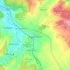 Mappa topografica Brauerschwend, altitudine, rilievo