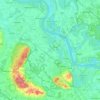 Mappa topografica 46509, altitudine, rilievo