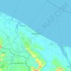 Mappa topografica Ballesteros, altitudine, rilievo