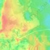 Mappa topografica Старая Пустошь, altitudine, rilievo