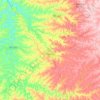 Mappa topografica Sarandi, altitudine, rilievo
