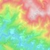 Mappa topografica Parada de Ester, altitudine, rilievo