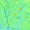 Mappa topografica Marzahn, altitudine, rilievo
