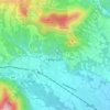 Mappa topografica Balangero, altitudine, rilievo