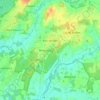 Mappa topografica Klein Berßen, altitudine, rilievo