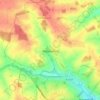 Mappa topografica Withersfield, altitudine, rilievo