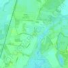 Mappa topografica Oudemolen, altitudine, rilievo