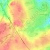 Mappa topografica Clonard Little, altitudine, rilievo