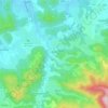 Mappa topografica Aspet, altitudine, rilievo