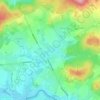 Mappa topografica Oppach, altitudine, rilievo
