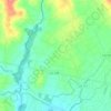 Mappa topografica Árbol, altitudine, rilievo