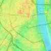 Mappa topografica 50676, altitudine, rilievo