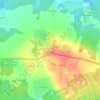 Mappa topografica Доршево, altitudine, rilievo