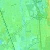 Mappa topografica Urbach, altitudine, rilievo
