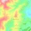 Mappa topografica Rebordainhos, altitudine, rilievo