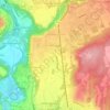 Mappa topografica Vedano Olona, altitudine, rilievo