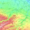 Mappa topografica Falkenstein/Harz, altitudine, rilievo